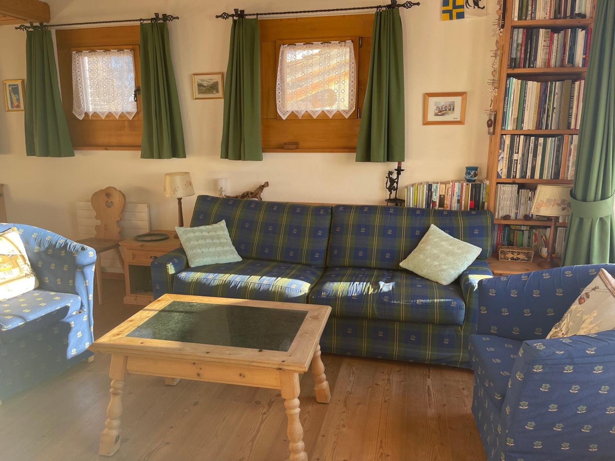 Chalet St Moritz Madulain Luaran gambar